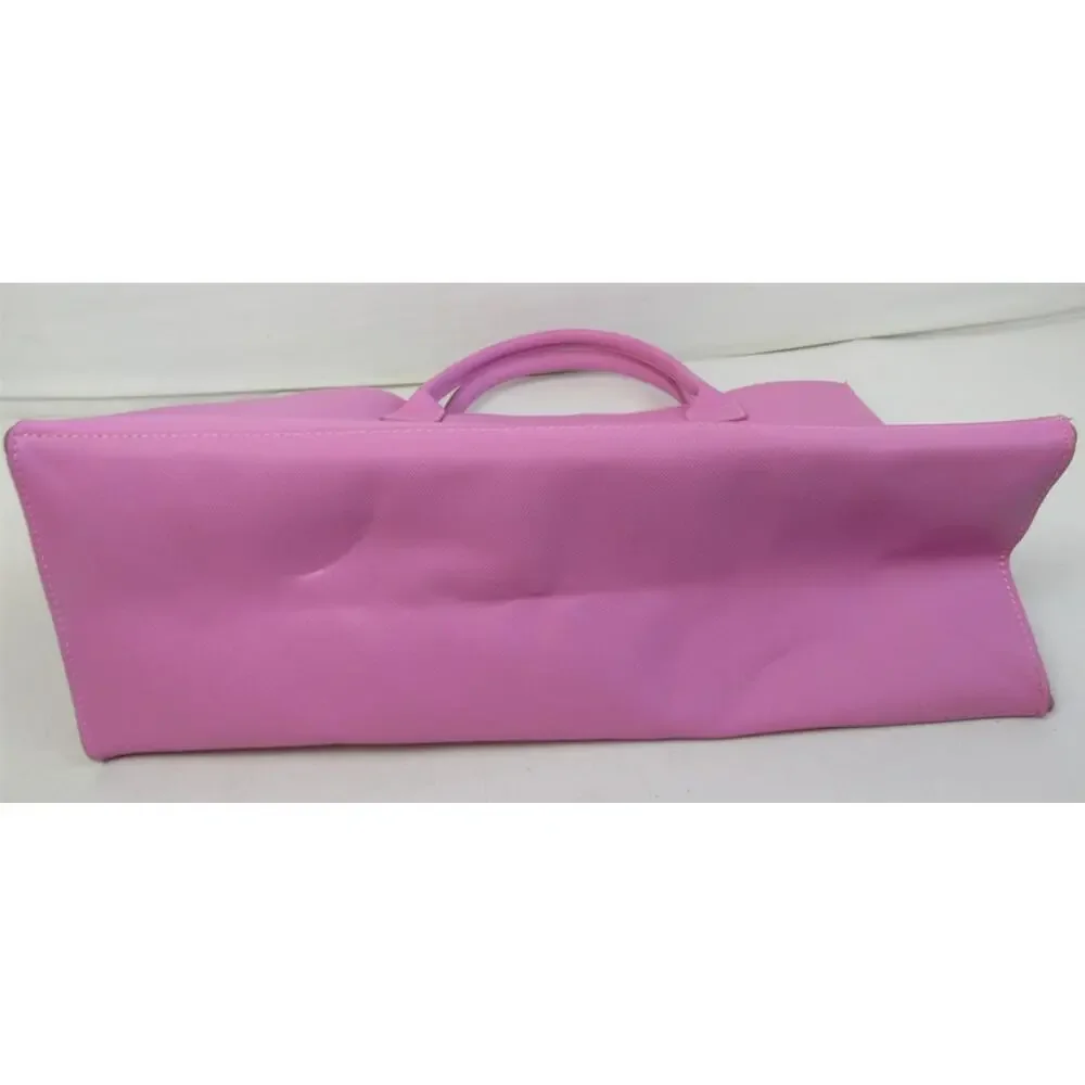 Palm Springs LA/TG Vegan Leather‎ Pink Palm Springs Tote 🌴